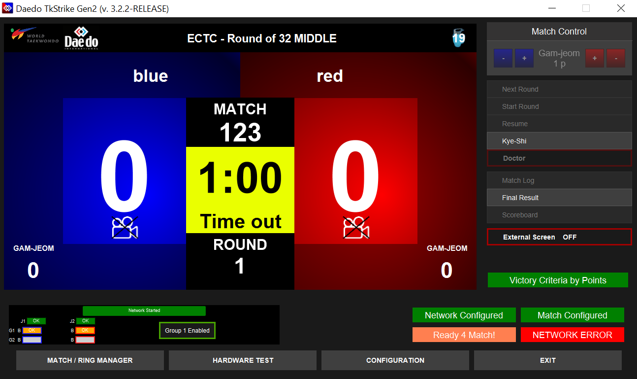 Almost ready for match